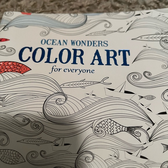 (2) Adult Coloring Books (48 pages of coloring) - Picture 5 of 7